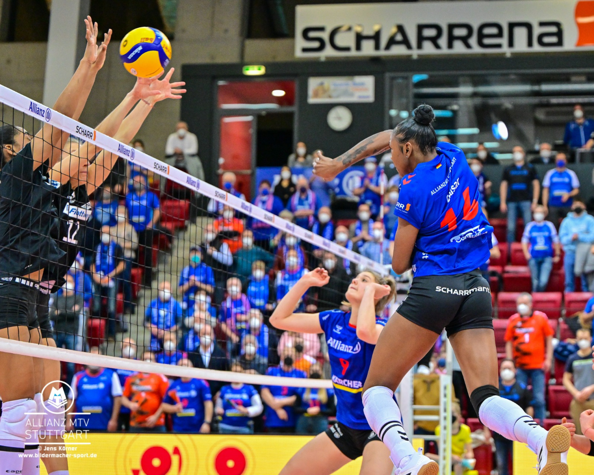 Zeigte gegen Münster nach der Einwechslung eine starke Leistung: Neuzugang T’ara Ceasar. Foto: Bildermacher-Sport Jens Körner